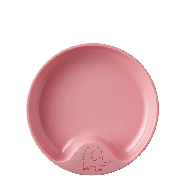 Coffret repas bébé 3 pièces rose Mepal