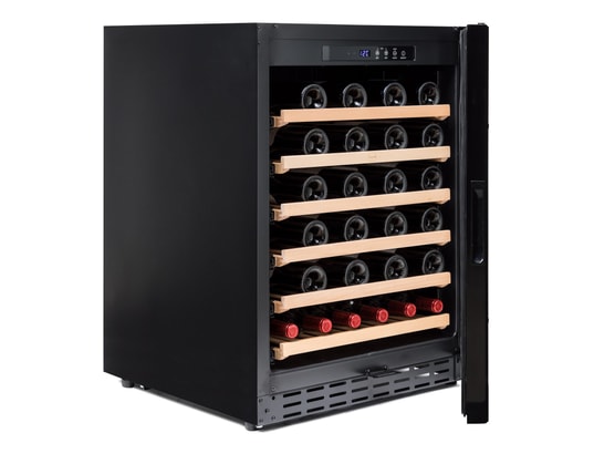 VINOBOX - Cave à vin 50 bouteilles gc noire 1t - mono température