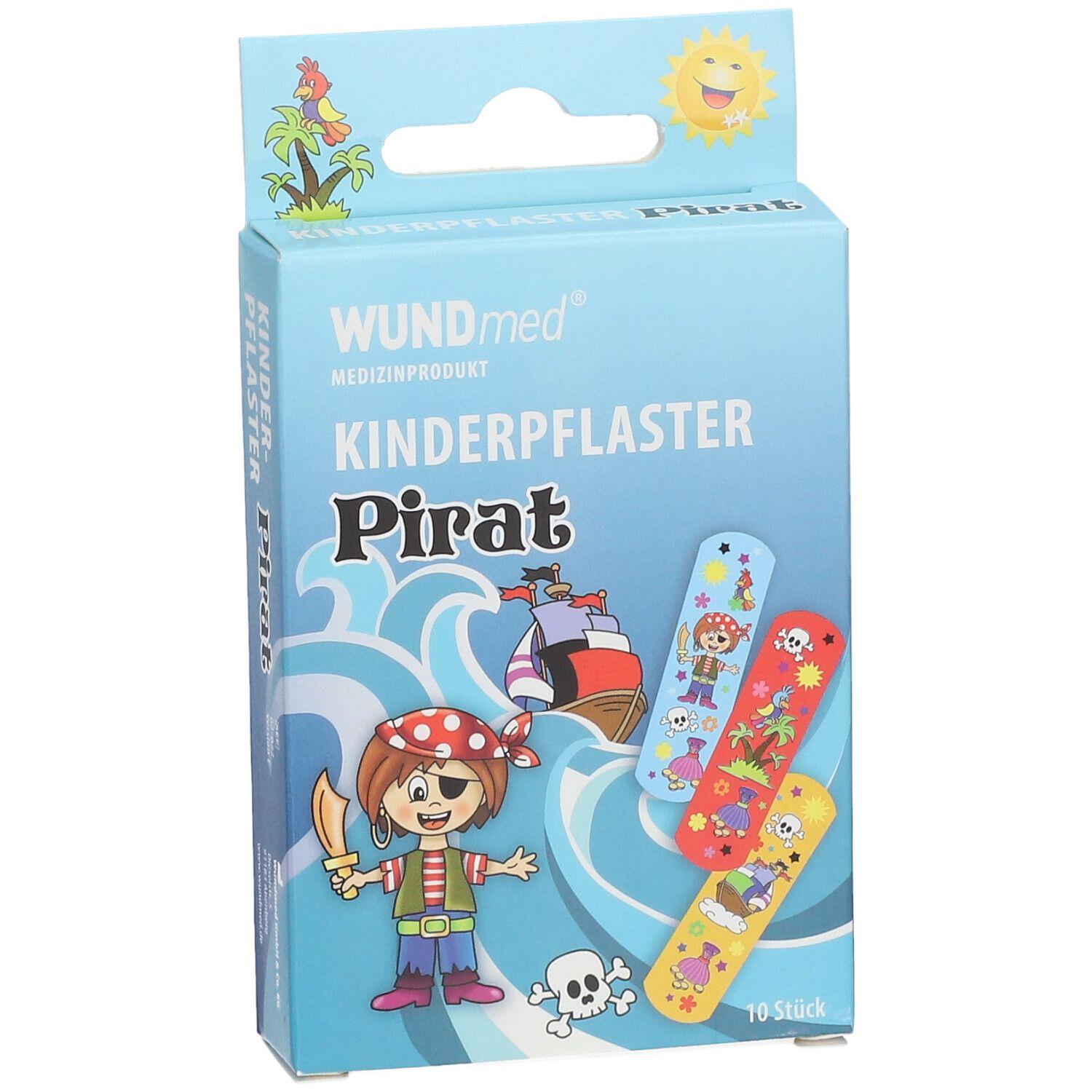 WUNDmed® Kinderpflaster Pirat