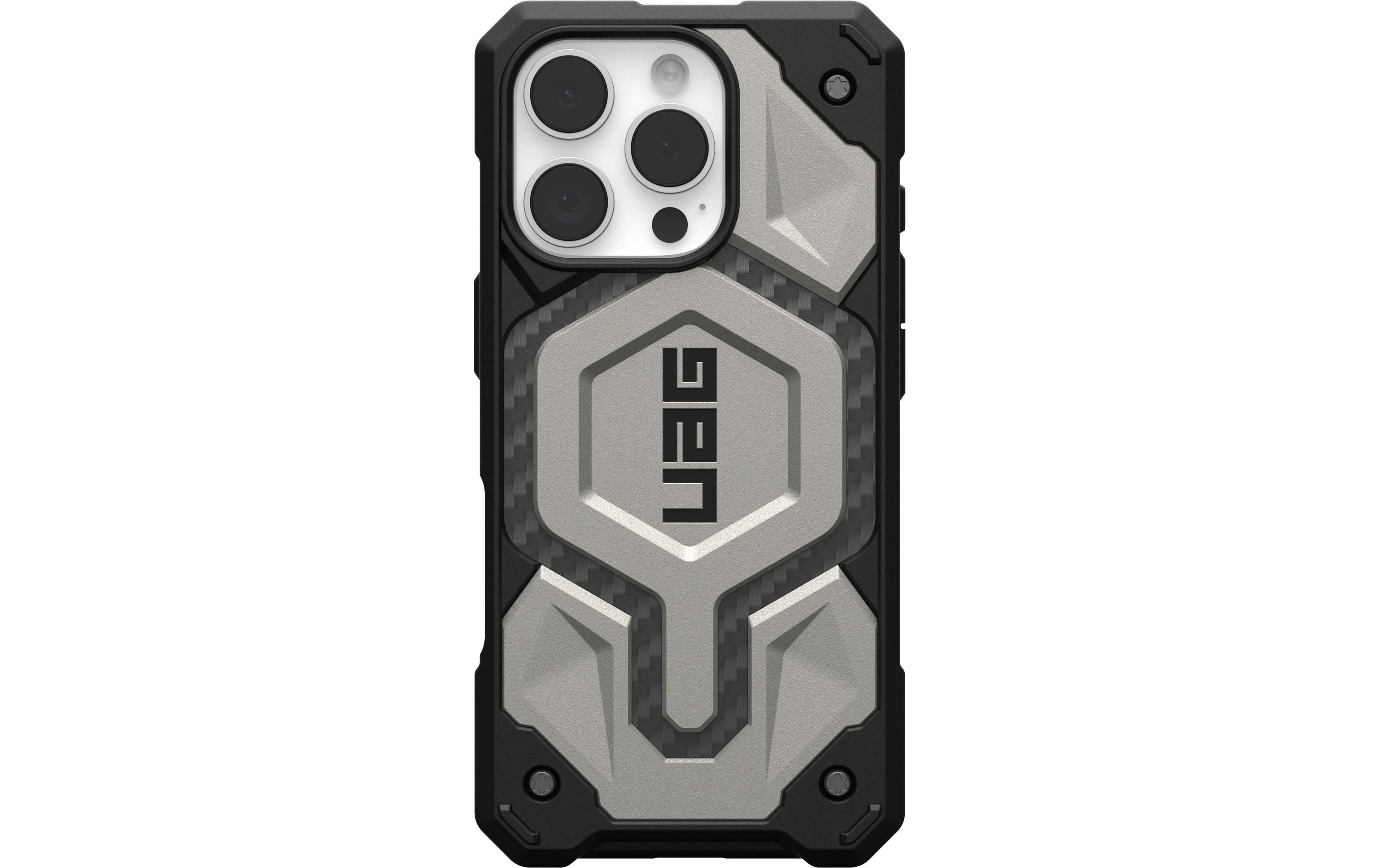 Back Cover Monarch Pro iPhone 16 Pro TitaniumSchutzhülle für das Apple iPhone 16 Pro