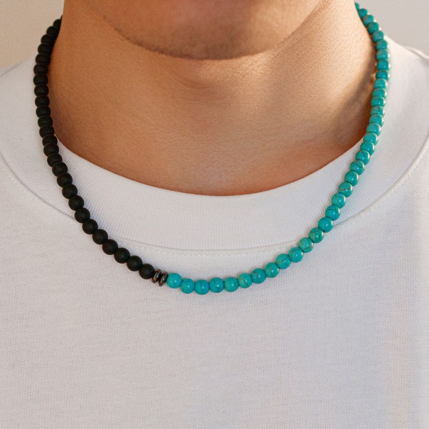 Gretlyn - Ketting met imitatie-edelsteenkralen (verschillende ontwerpen)