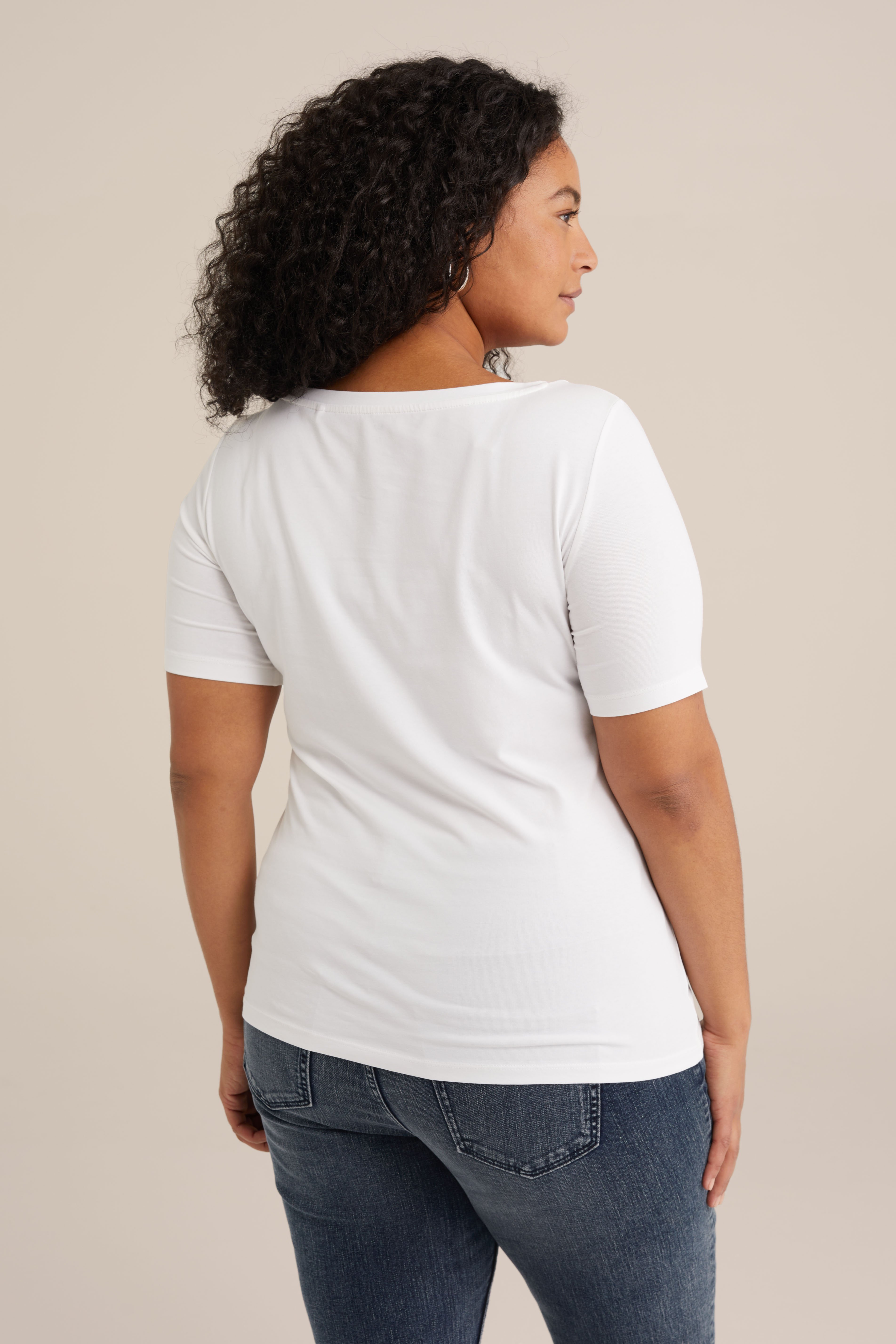 T-shirt - Curve WE Fashion Wit