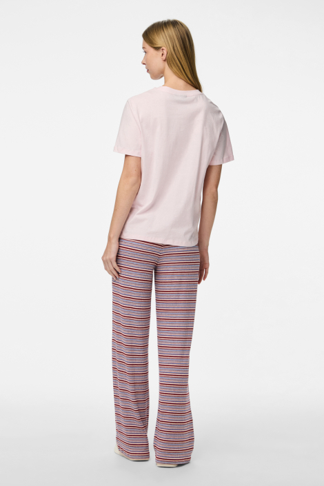 Pieces roze dames t-shirt