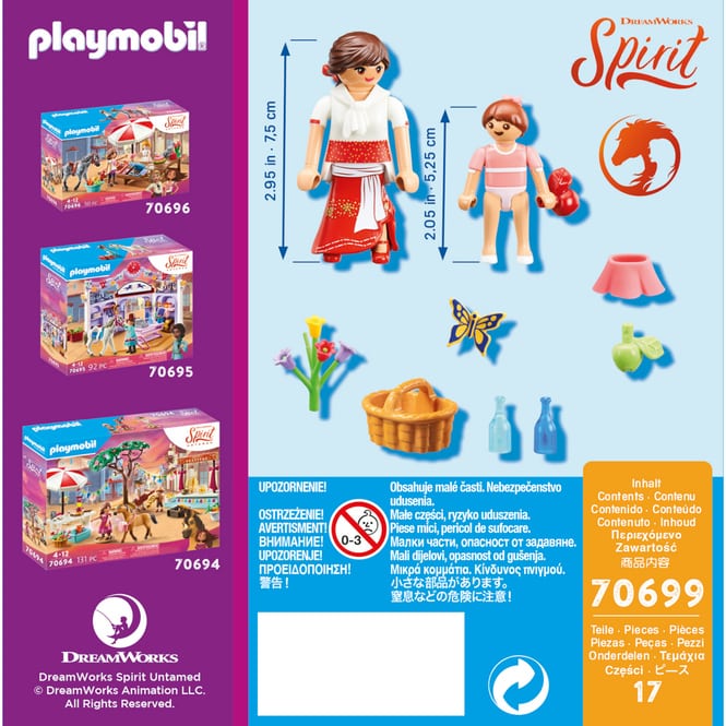 Playmobil® 70699 - Klein Lucky & Mama Milagro - Playmobil® Spirit