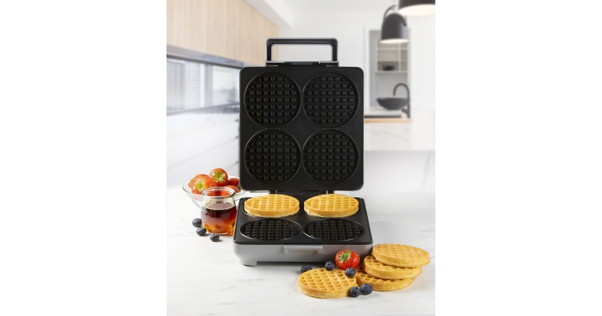 DomoWafelijzer 'Wafflelicious' DO9251W  (Grijs)