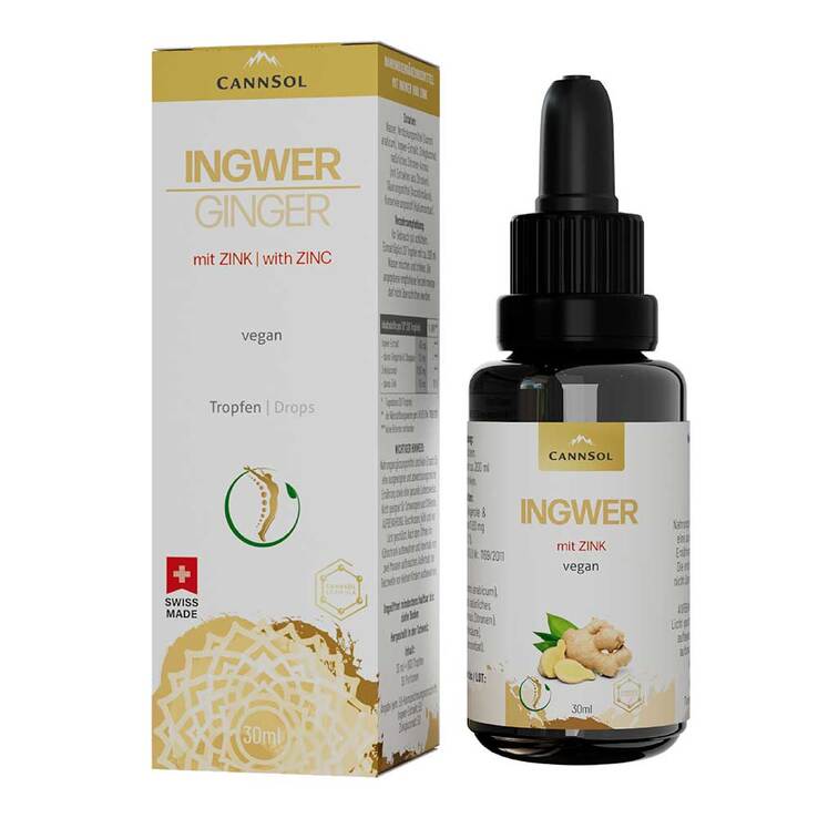 Ingwer-Zink Tropfen, 30 ml