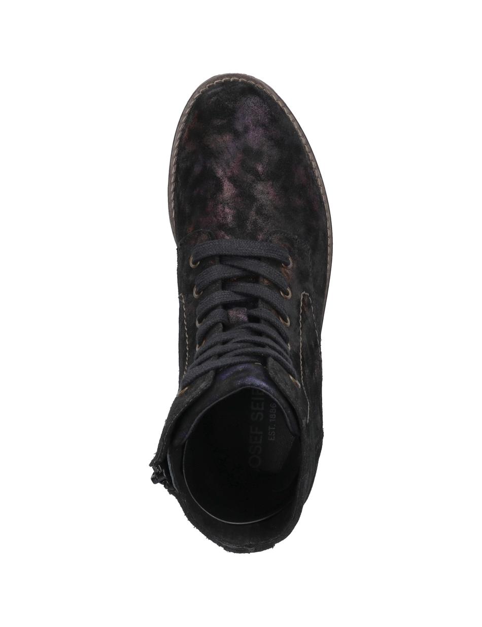 Stiefelette Sienna 82, viola-kombi