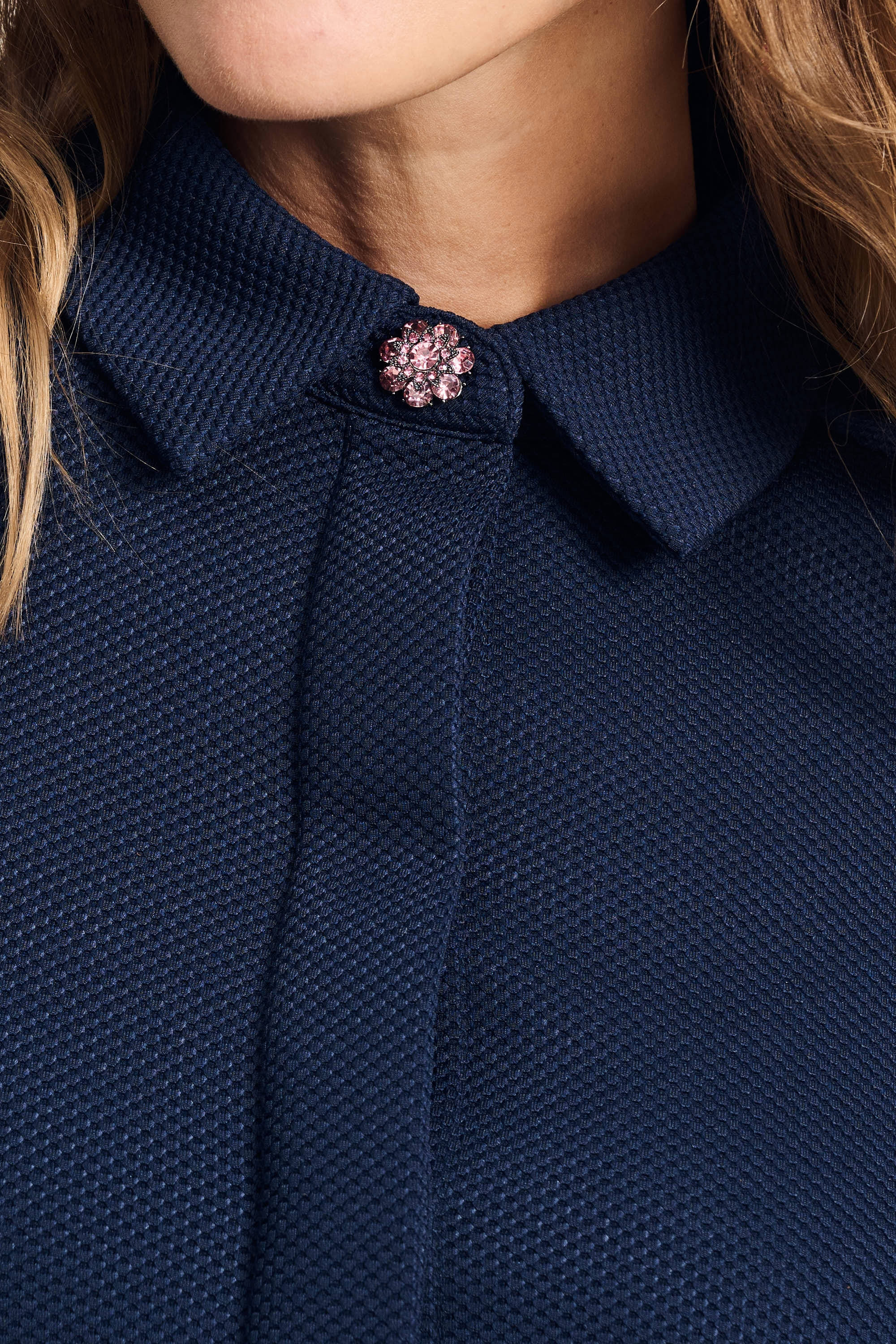 POM Amsterdam jumpsuit donkerblauw