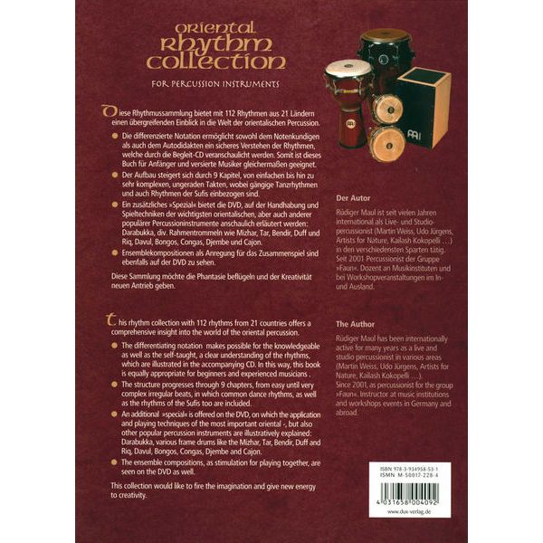 Edition Dux Oriental Rhythm Collection