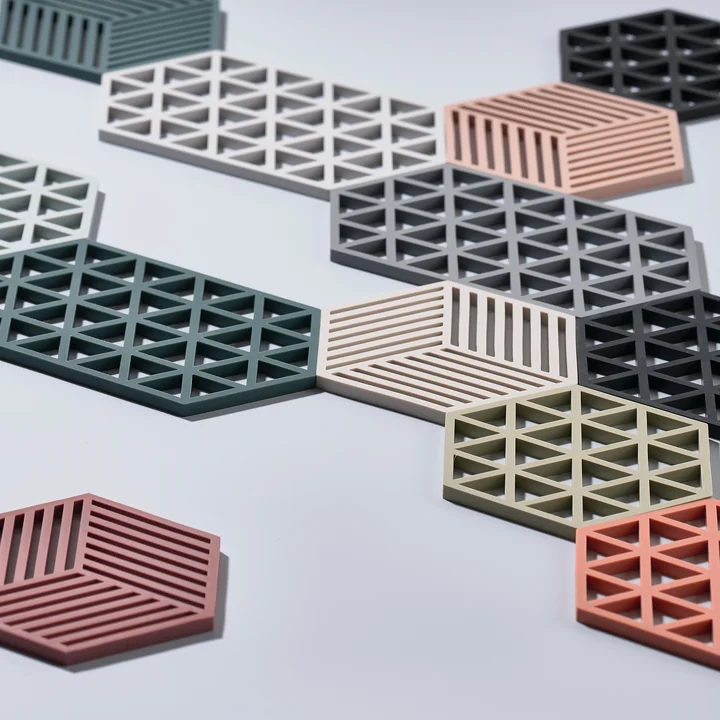 Zone Denmark - Hexagon Untersetzer, sky