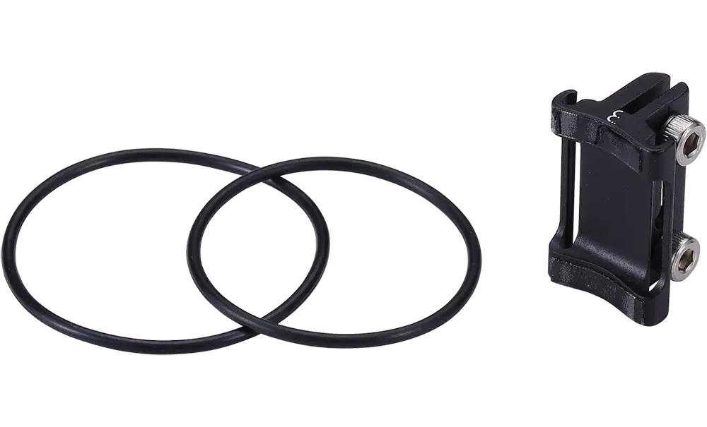 BBB Cycling NumberFix BSP-95 Nummerplaatklem Zwart