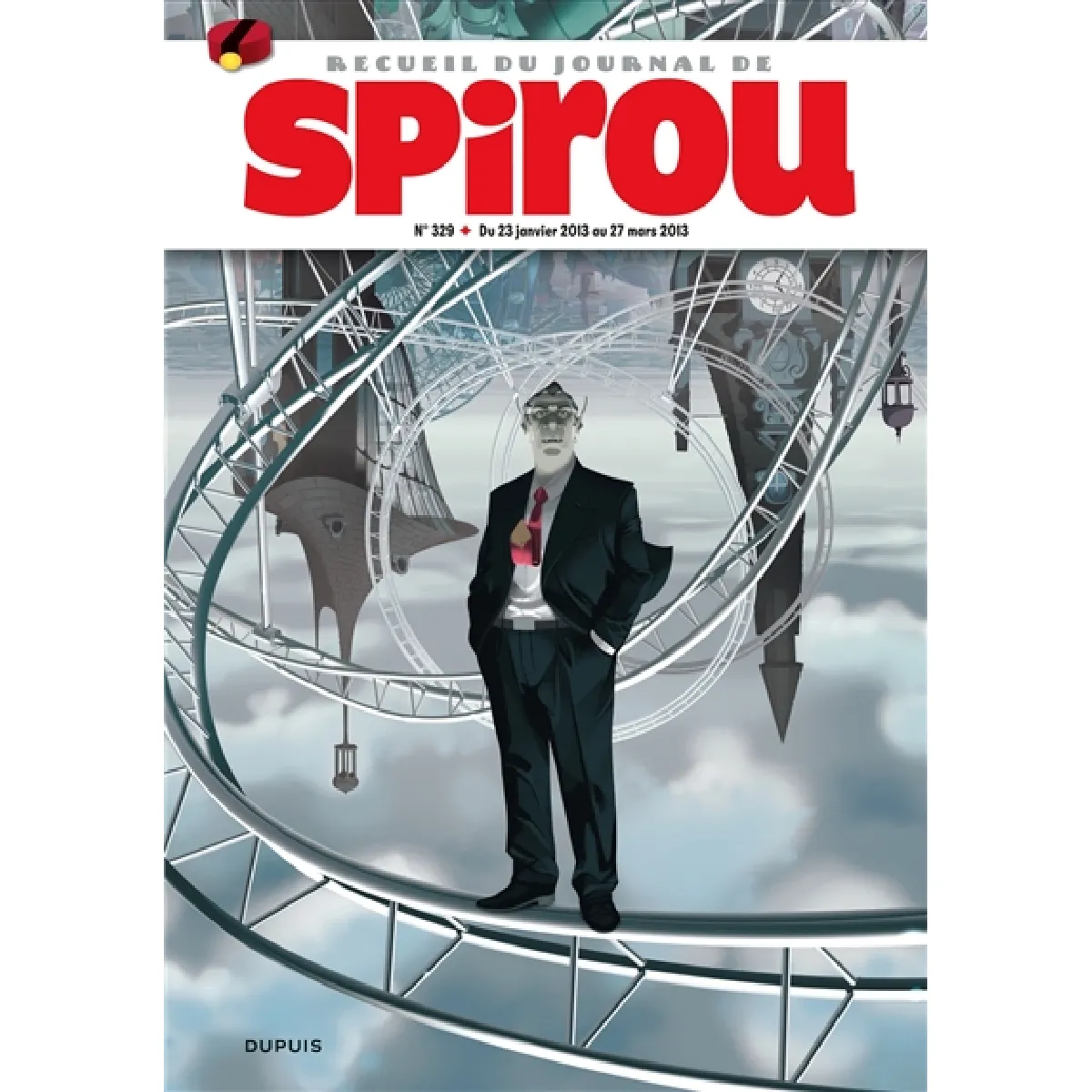 Recueil du journal de Spirou. Vol. 329. Du 23 janvier 2013 au 27 mars 2013 · Occasion