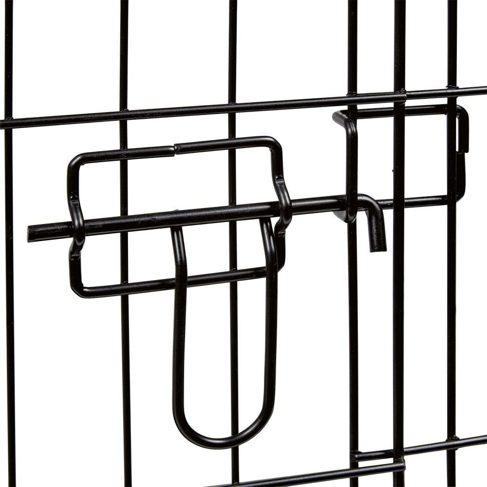Cage de transport pliable métal noir