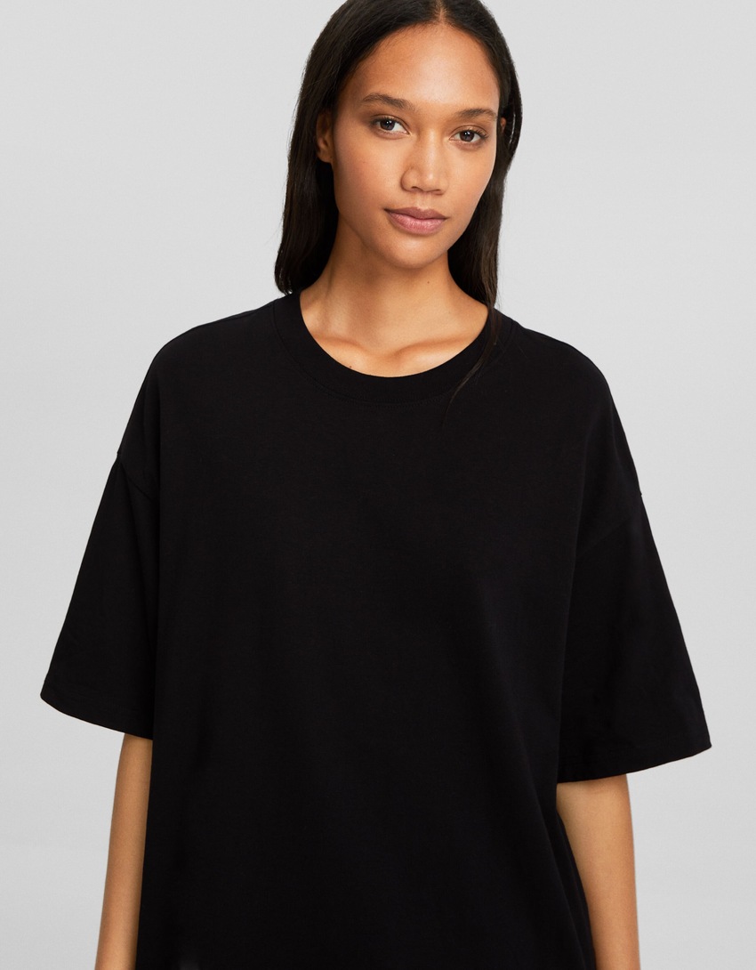 Camiseta de manga curta oversized