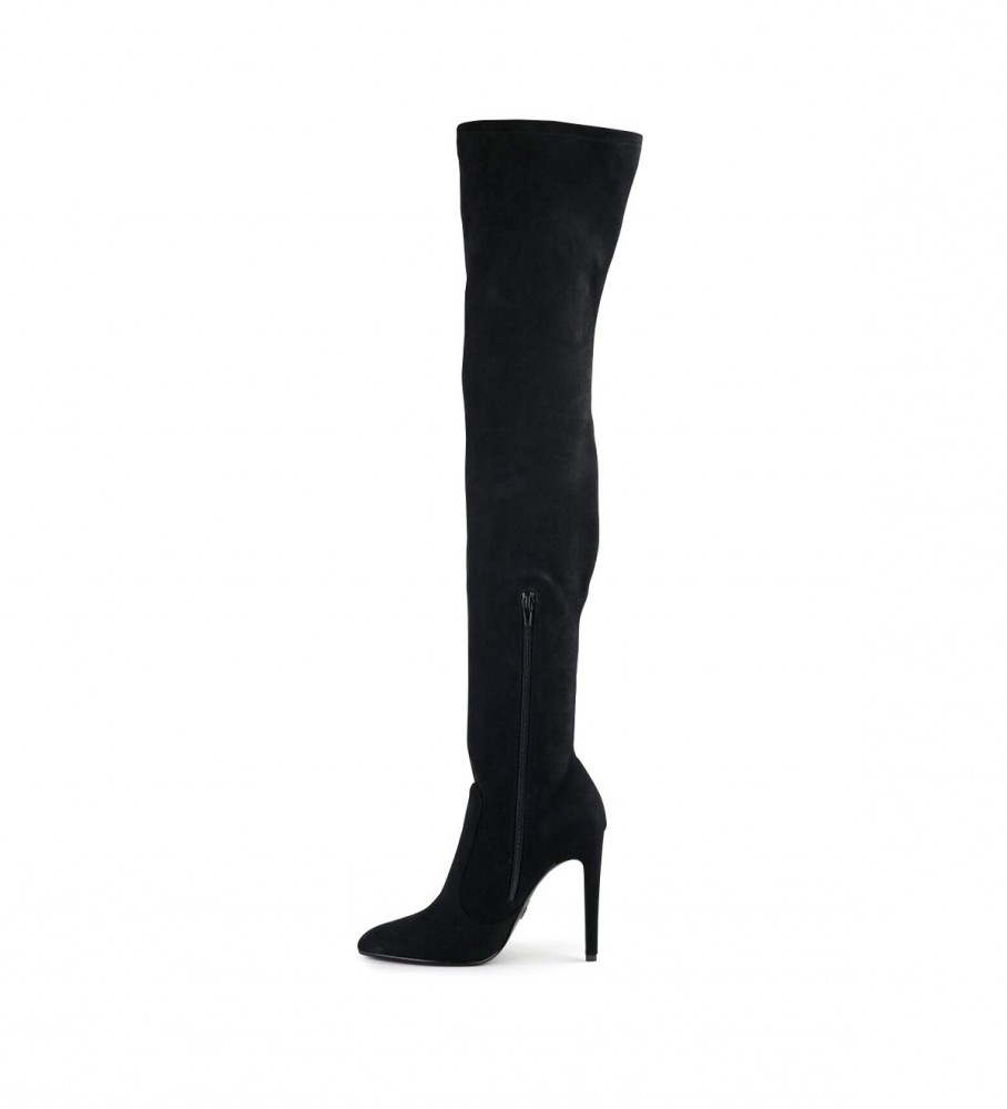 Botas altas Buffalo Marjorie pretas