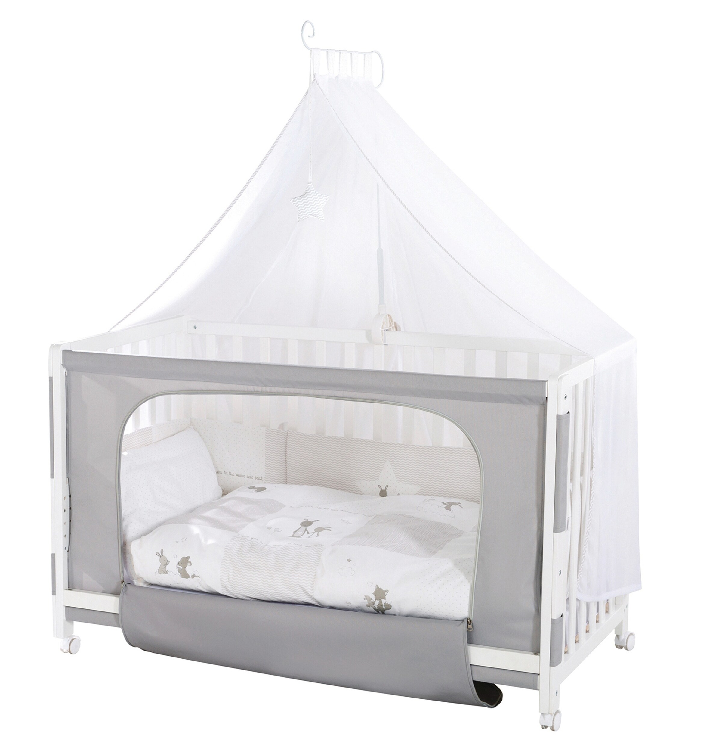 roba Room Bed, 60x120 cm Fox & Bunny