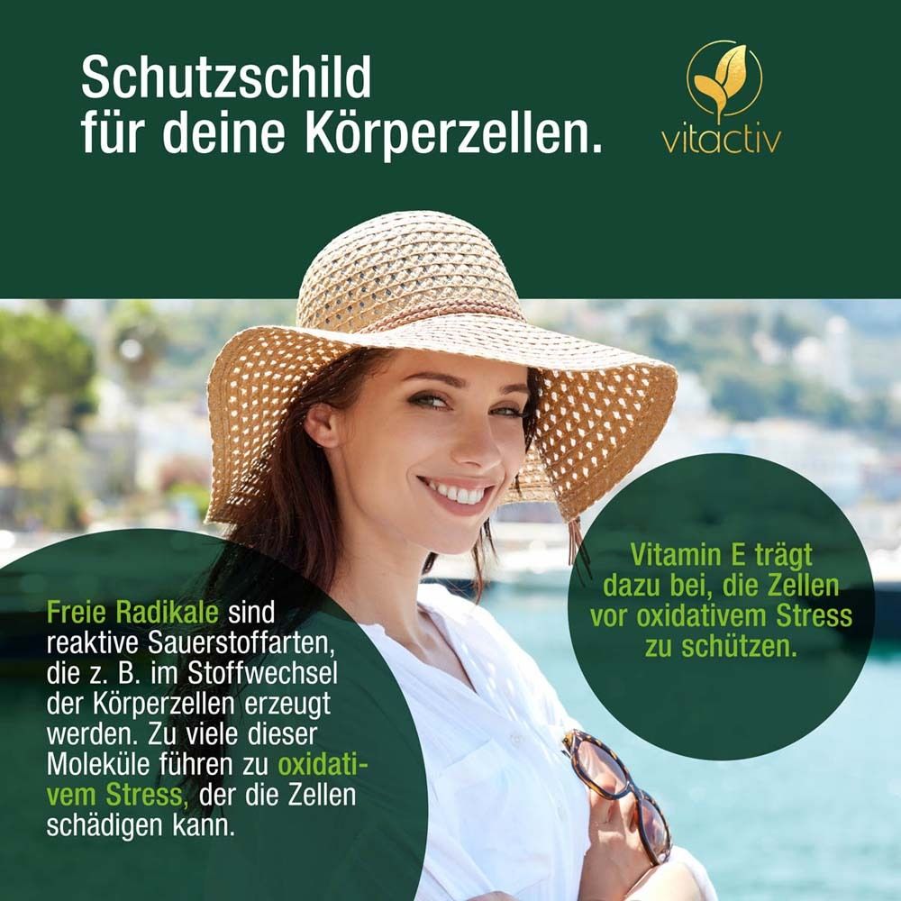 vitactiv VITAMIN E 400 I.E. Weichkapseln