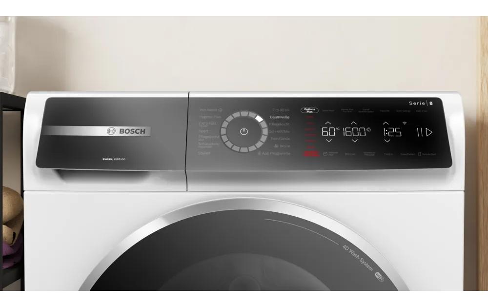 Waschmaschine WGB25605CH Links<br>Frontloader mit 10 kg Ladekapazität