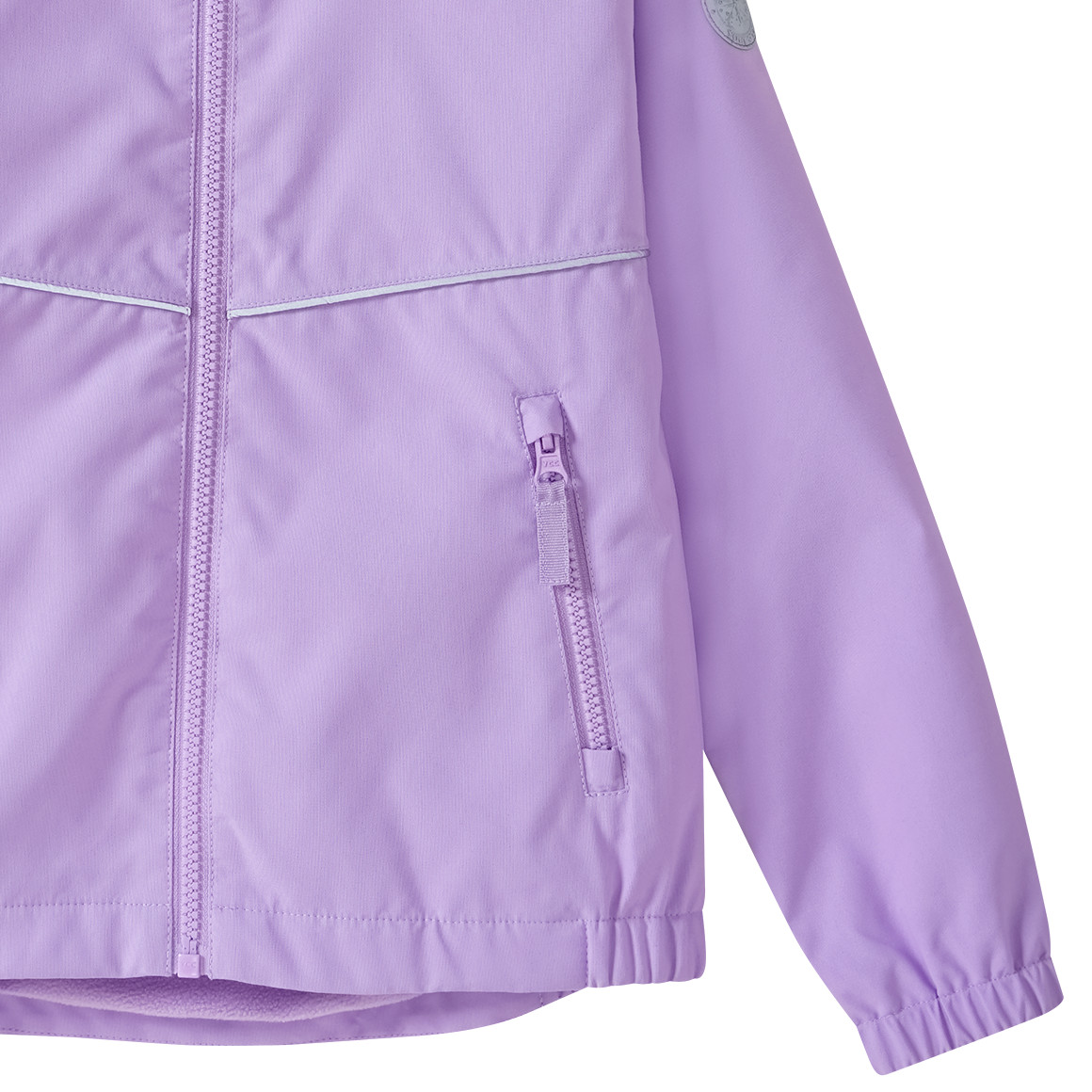 Yigga Mädchen Funktionsjacke mit Softshelleffekt helllila