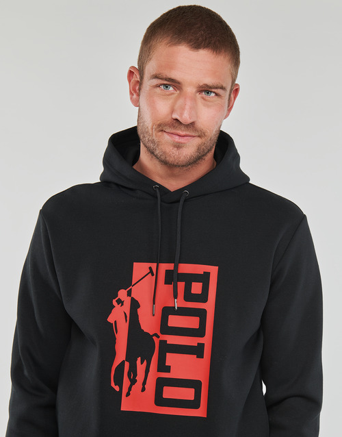 Polo Ralph Lauren - SWEATSHIRT CAPUCHE BIG LOGO Negro