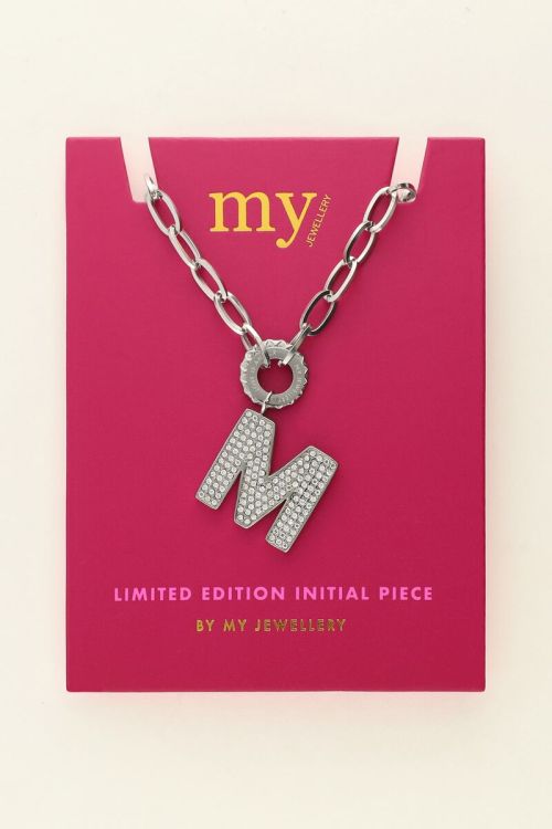 Initial strass ketting