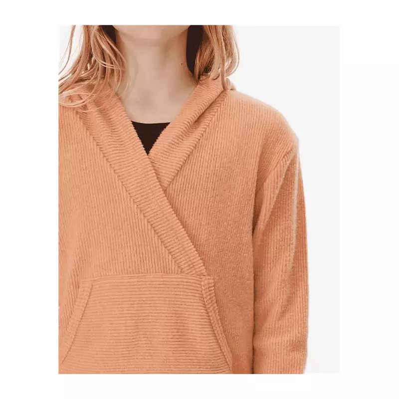 Sweat junior RIPCURL Cosy V Neck Hood -Girl Clay Marle
