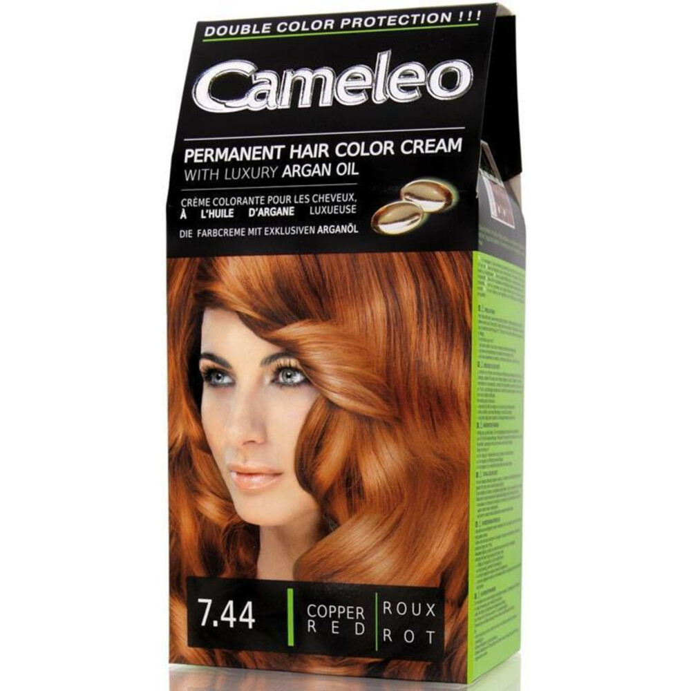 Cameleo Haarverf Koper Rood Kleuring 7.44