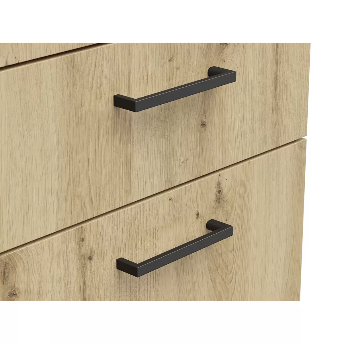 Kommode1T2L Cabinet Artisan Eiche