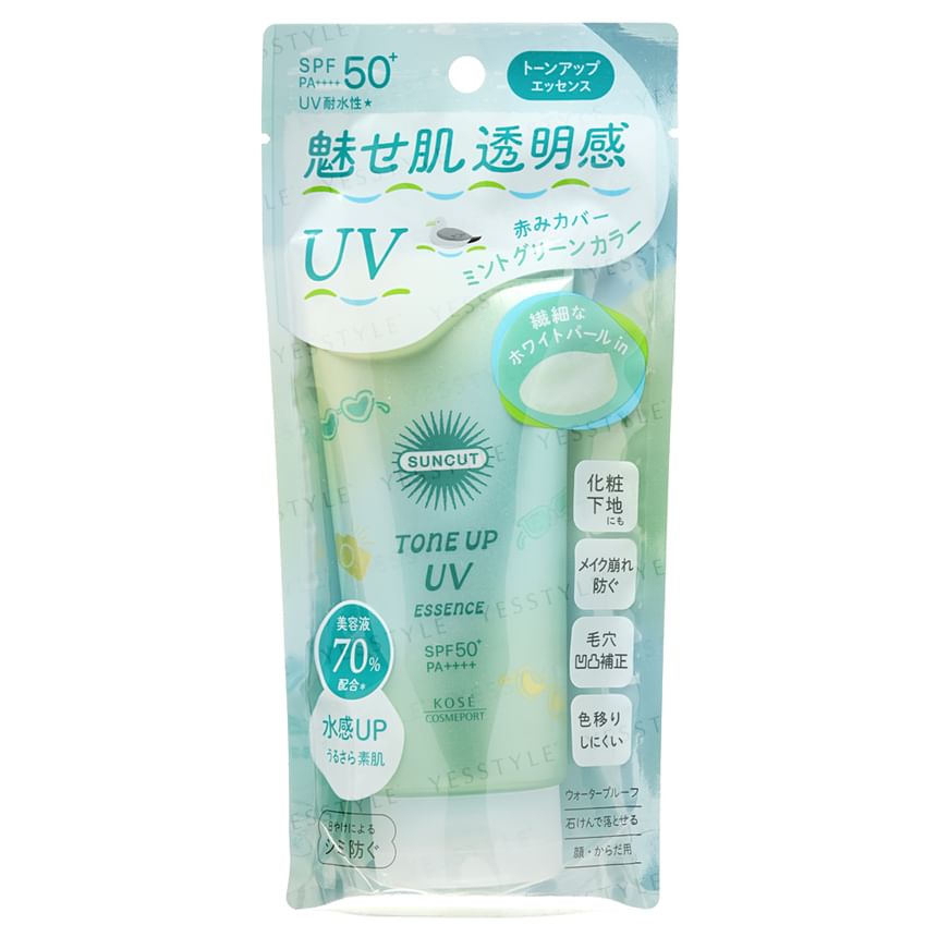 Kose - Suncut Tone Up UV Essence Sunblock SPF 50+ PA++++