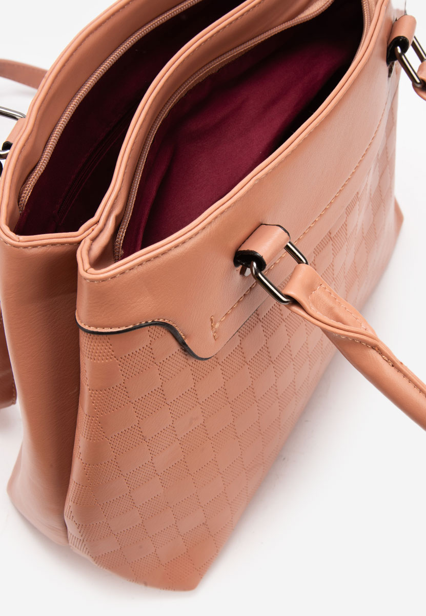 Sac à main rose Scazia