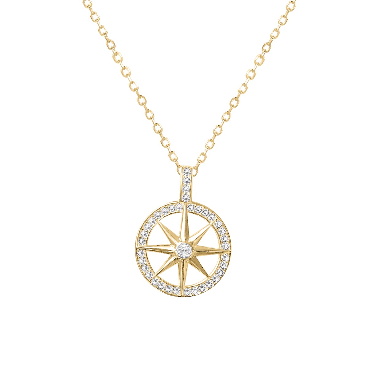 Collier plaqué or oxyde