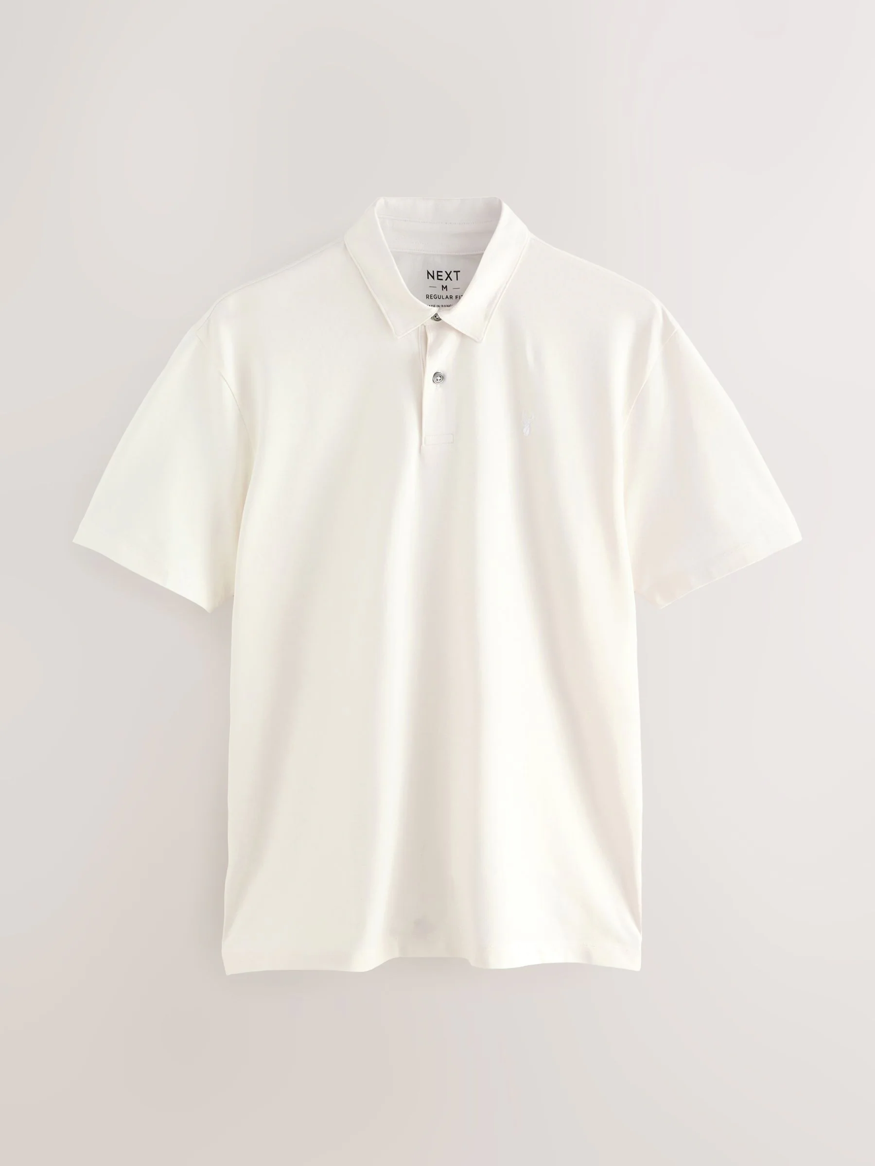 Bordeauxrood/antracietgrijs/Ecru Crème - Set van 3 jersey poloshirts met korte mouwen