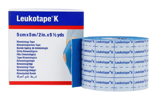Leukoplast Leukotape K Kinesiotape Blauw 5cmx5m 1ST