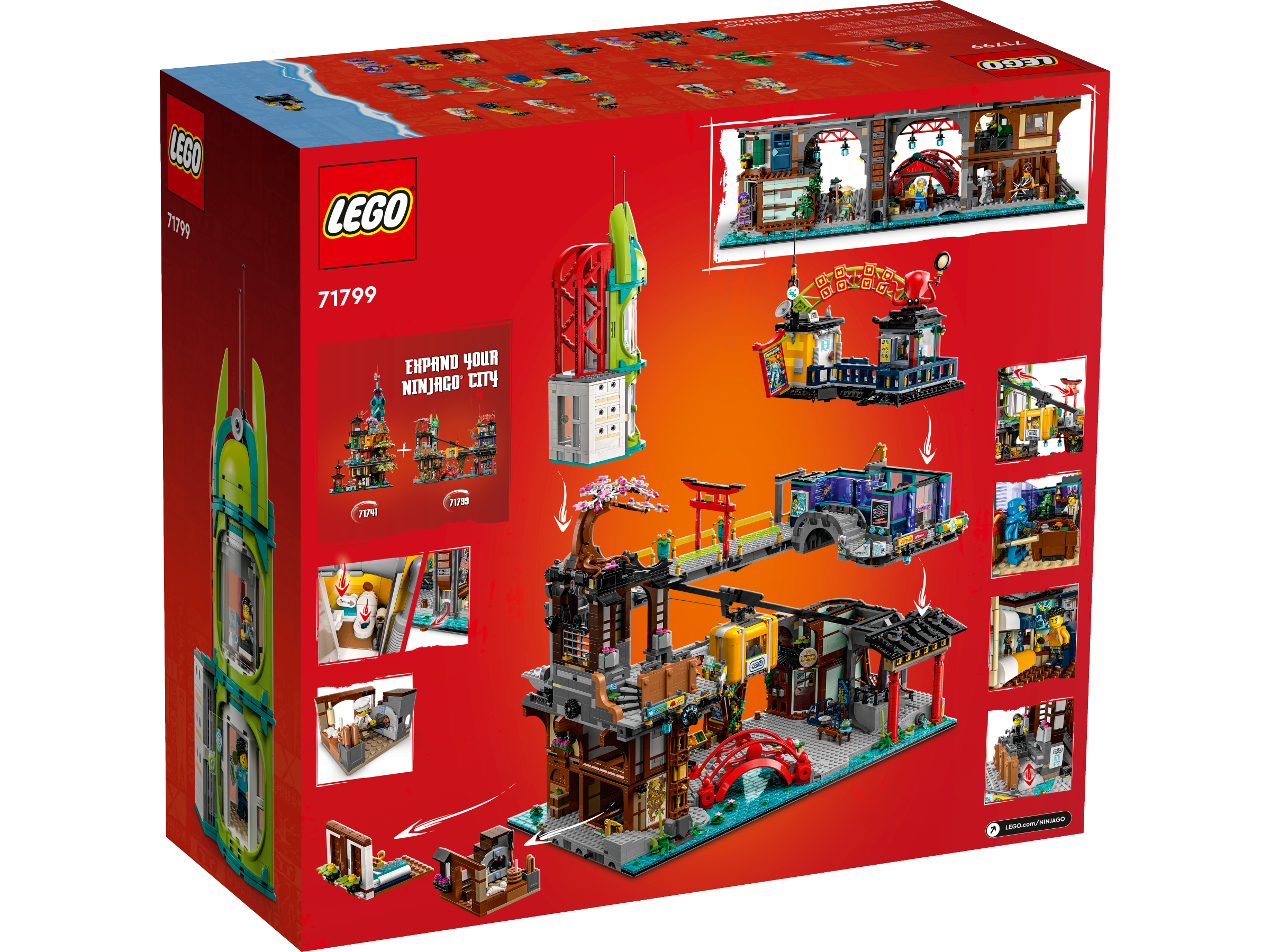 Mercados da cidade NINJAGO® 71799