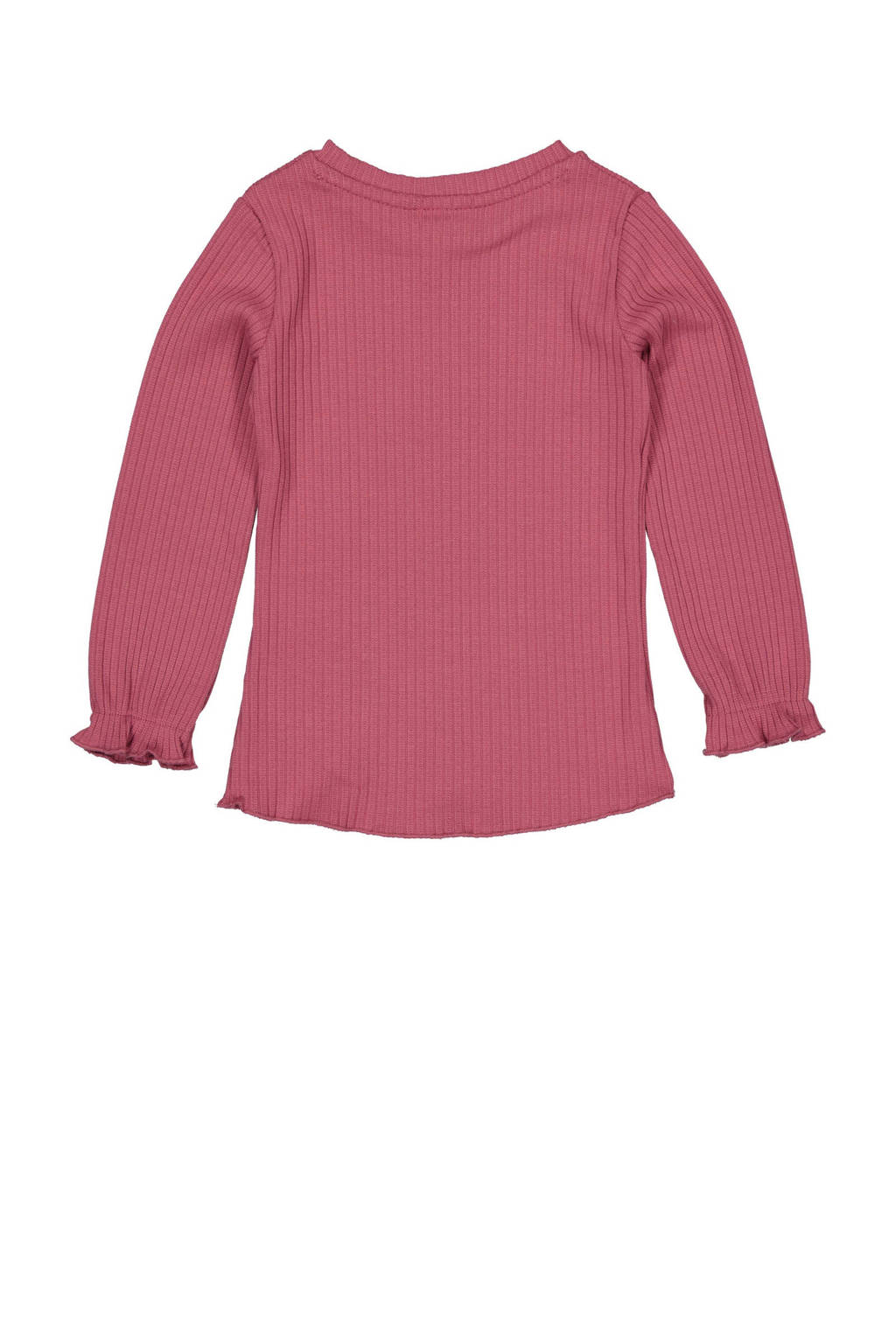 LEVV geweven longsleeve PERLIE roze