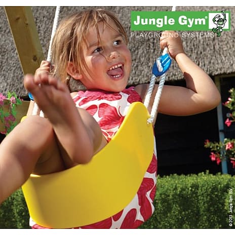 Jungle Gym Sling Swing letvægtssæde kitsæt, gul
