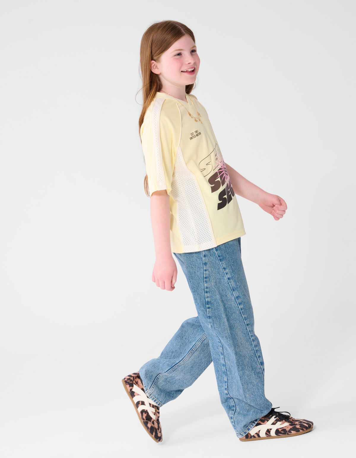 Seam Barrel Fit Jeans Blauw