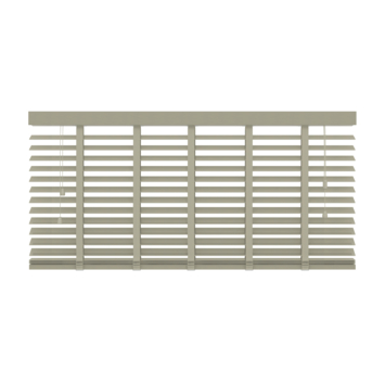 KARWEI houten jaloezie 50 mm leem (kleurnr. 945) 160x180 cm (bxh)