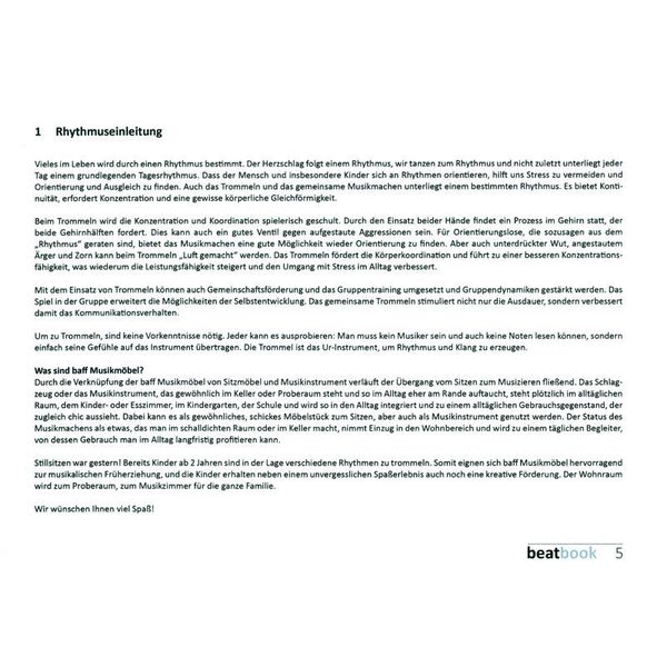 Baff Beatbook Cajon Lehrbuch