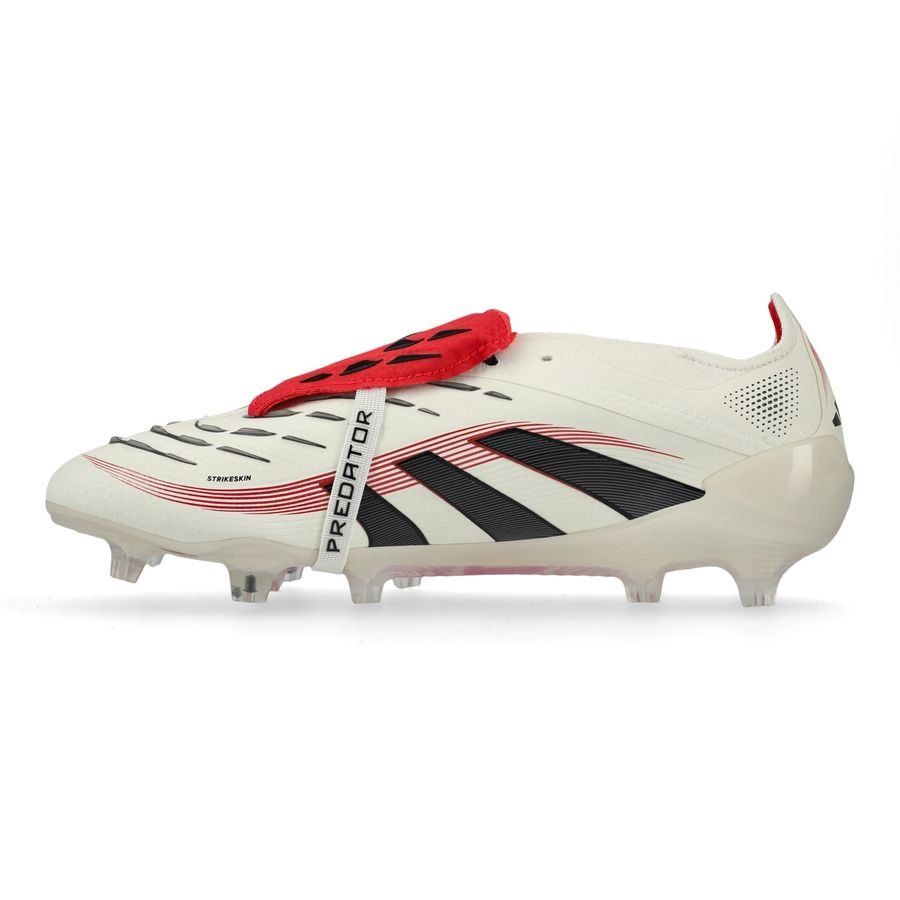 adidas Predator Elite Fold-over Tongue FG Champagne - Blanc/Noir/Pure Ruby