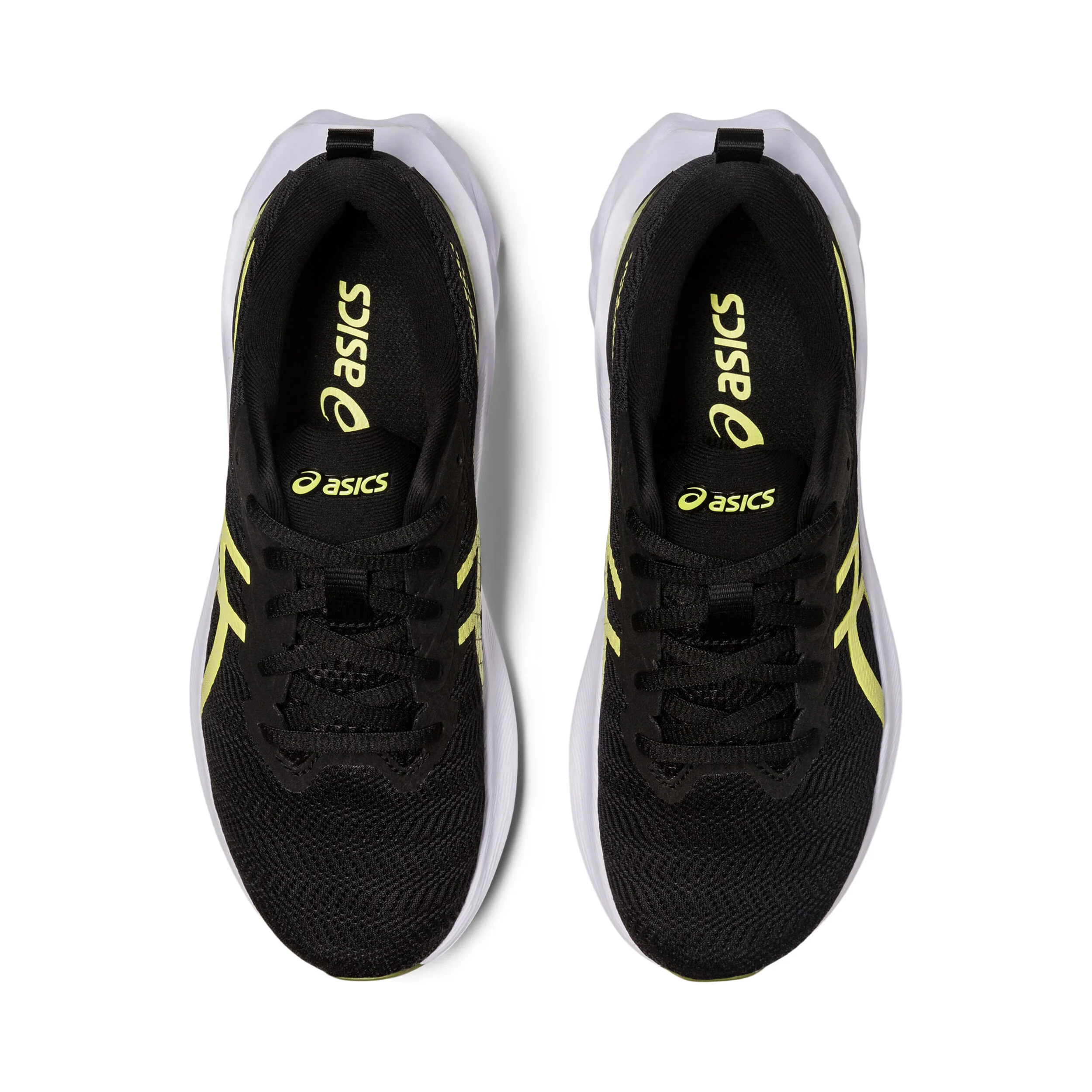 ASICS Novablast 2 GS Chaussure De Running Sans Stabilisateurs Enfants - Noir , Jaunes Fluo