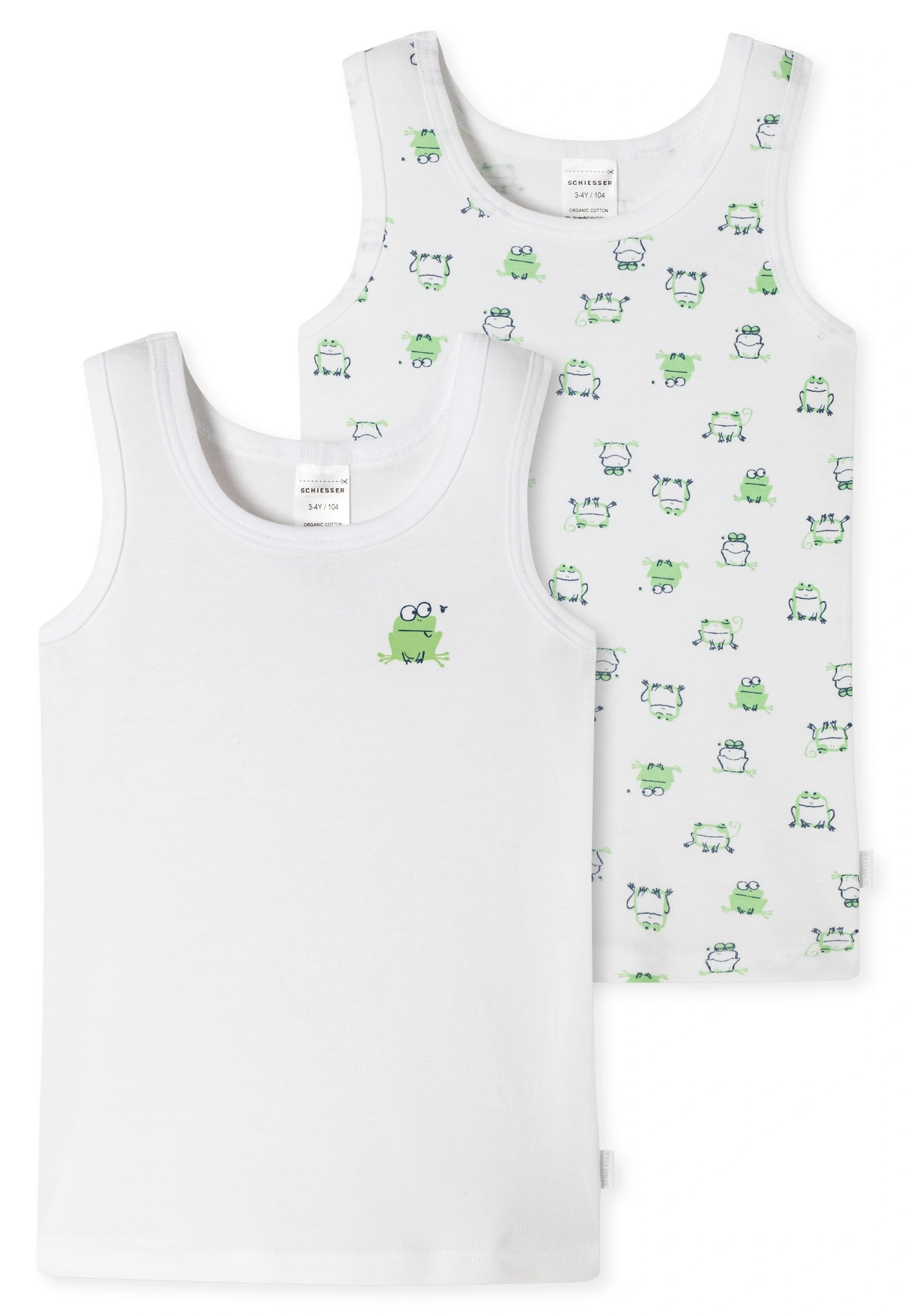 Unterhemd FROGGY 2er Pack in weiß