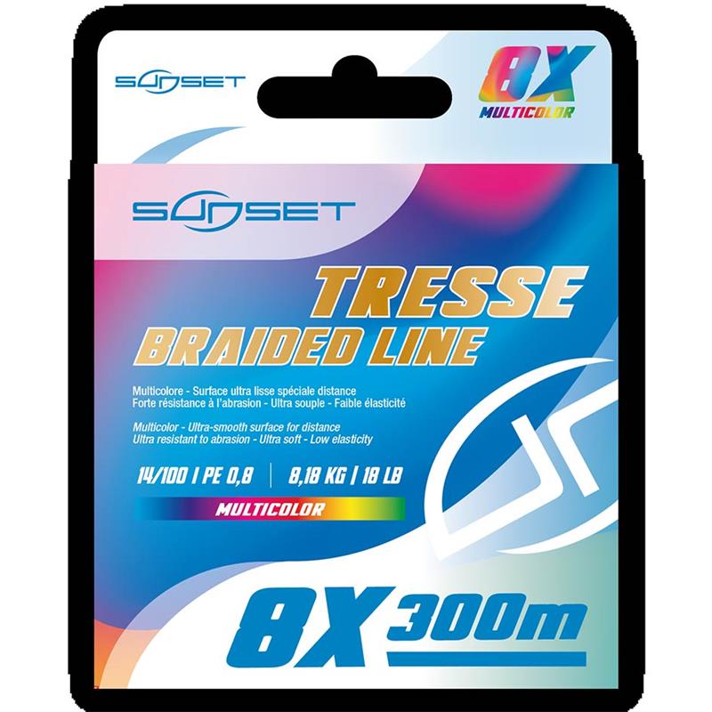 Tresse Sunset 8X Rs Competition Multicolor - 300M