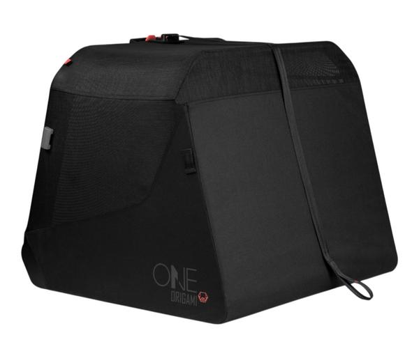 1one1 Origami Hundetransportbox, schwarz, M,