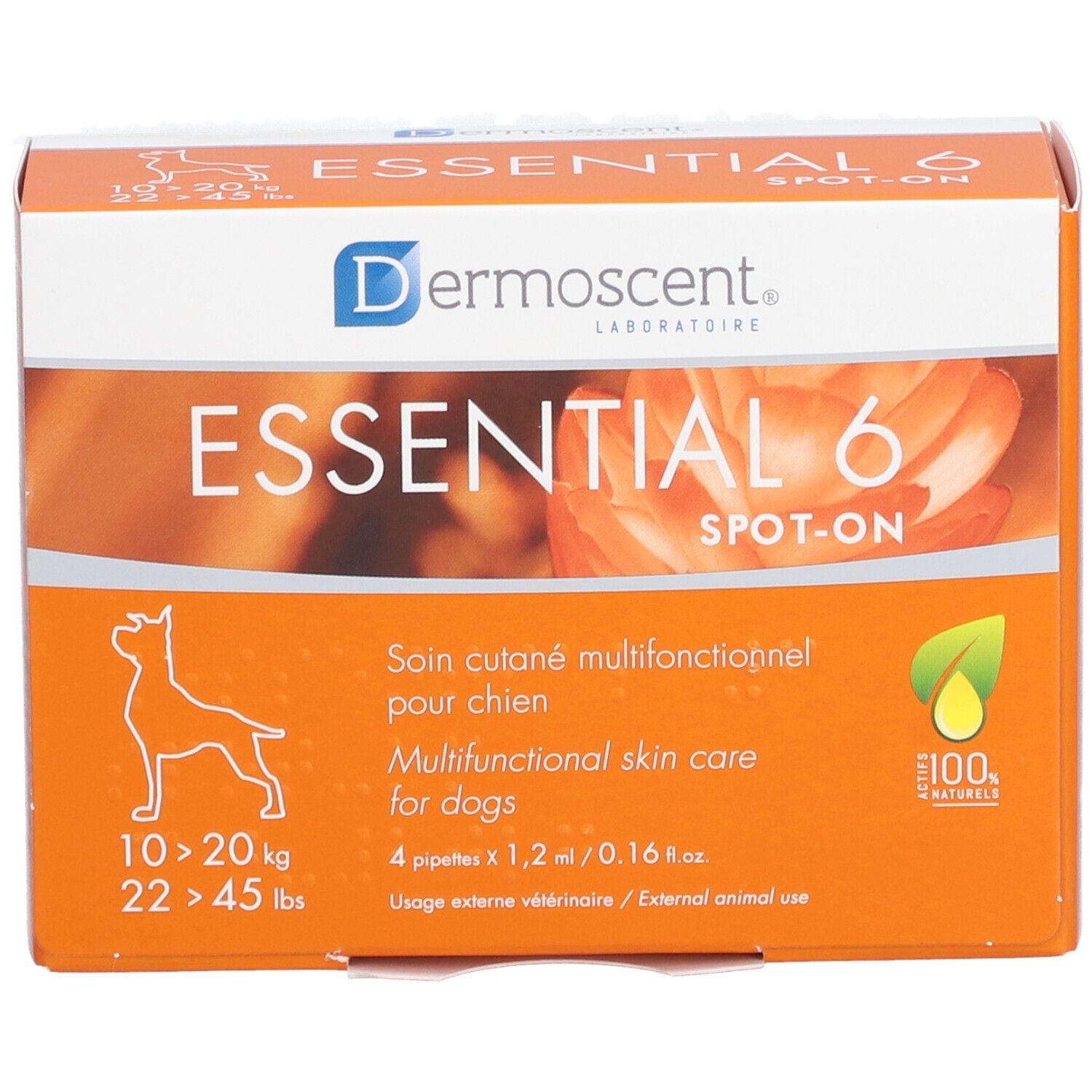 Essential 6® spot-on Hund 10-20kg