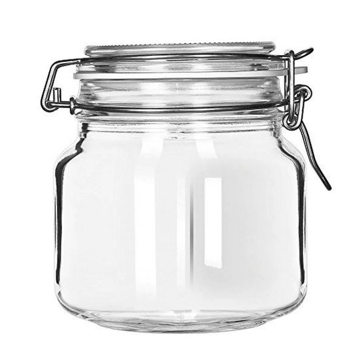Totalcadeau Pot en verre hermétique - 500 cc