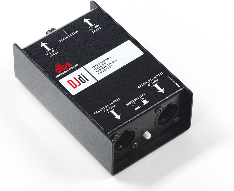 DBX - DJDI - Passieve Tweekanaals DI Box
