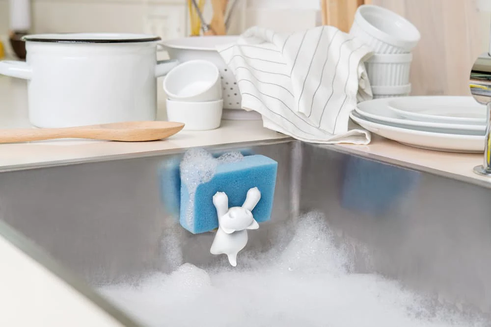 OTOTO  Scrubby holder til svamp - Hvid