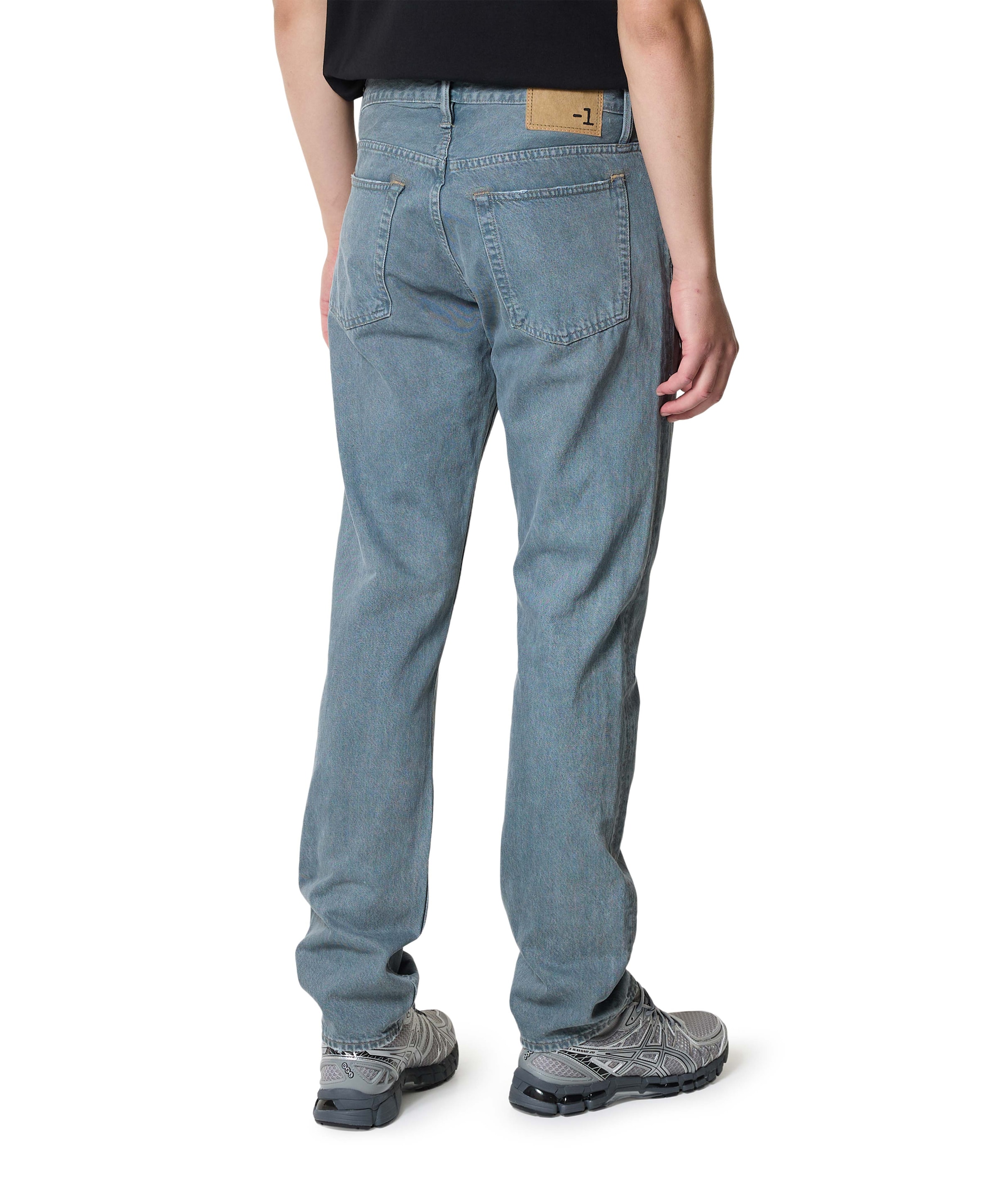 -1 Nordic Denim Regular leg heren jeans grijs