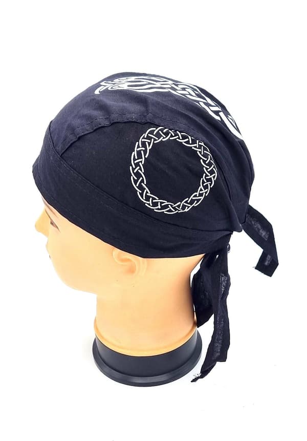 Hvitt Paisley Zandana skjerf